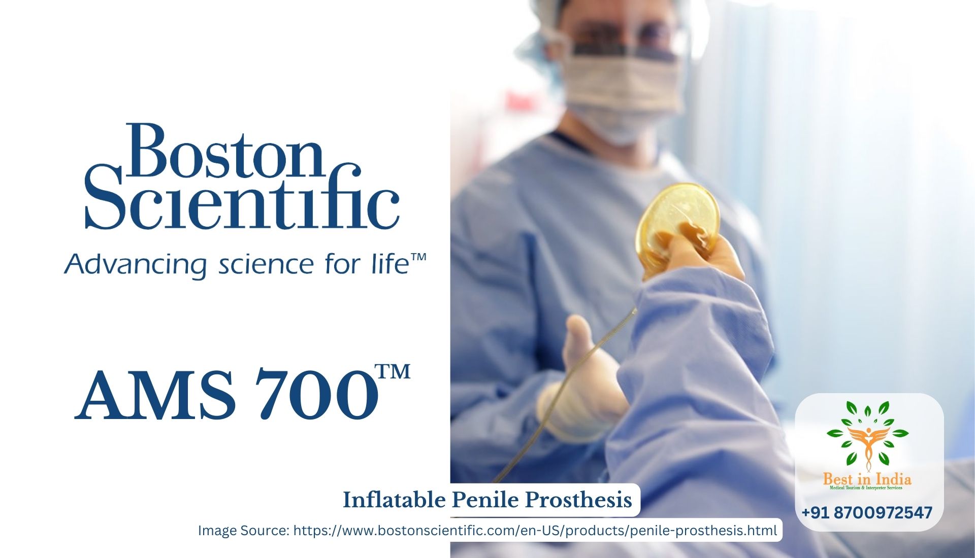 Boston scientific AMS 700 Benefits